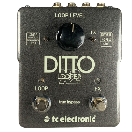 TC Electronic Ditto x2 Looper Effect Pedal w/ Beat Sense, FX, & Box