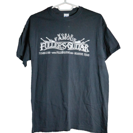 Vintage 90's World Famous Fuller's Guitar T-Shirt - Houston Texas Guitar Store