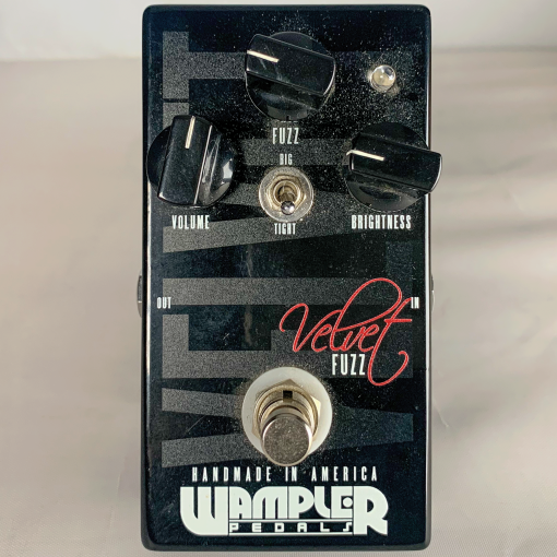 Wampler Velvet Fuzz Effect Pedal w/ Box