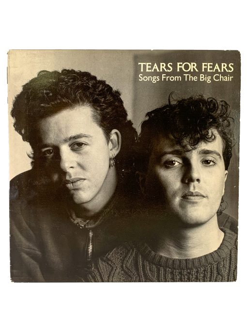 Tears For Fears - Songs From The Big Chair LP 1985 Orig Press New Wave Synth Rock Pop = Head Over Heels / Shout