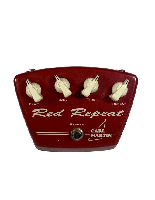 Carl Martin Red Repeat V1 Echo Delay Effect Pedal - Great Slapback to longer warm BBD