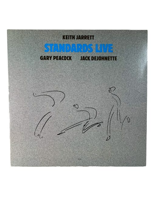 Keith Jarrett Trio - Standards Live LP MINT 1986 W. German GEMA Press ECM = DeJohnette, Peacock