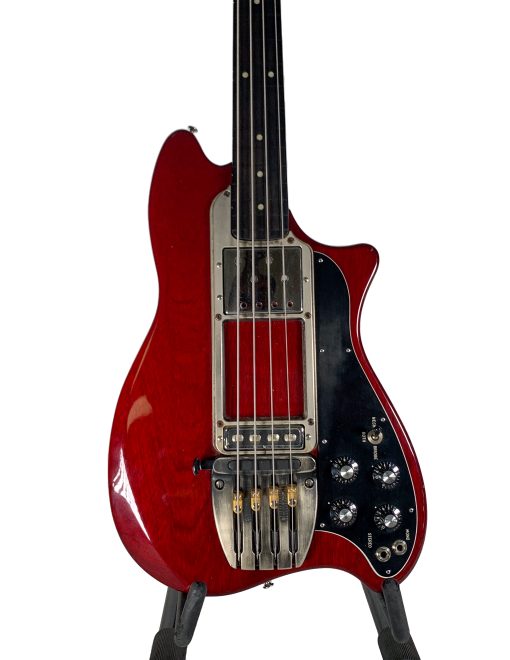 1976 Ovation Fretless Magnum I Stereo Bass OHSC & Candy / heard on Zoot Horn Rollo's - We Saw A Bozo