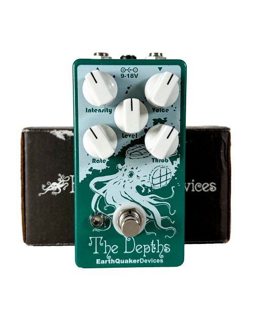 EQD Earthquaker Devices The Depths Modulation / Vibe Guitar Pedal