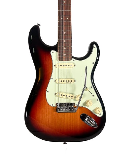 New Fender Deluxe Roadhouse Stratocaster Tobacco Burst Upgraded with VT1 Vega-Trem