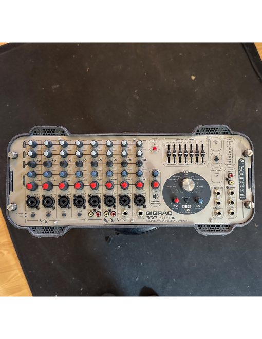 Soundcraft GIGRAC 300 Watt Powered 8 Ch Mixer - w/ Cables