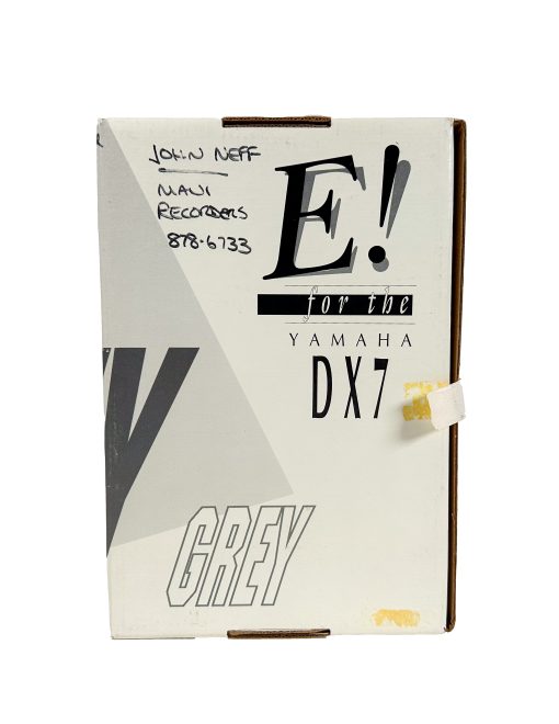 Yamaha DX7 Grey Matter E! NEW NOS in box from 1980's / John Neff owned