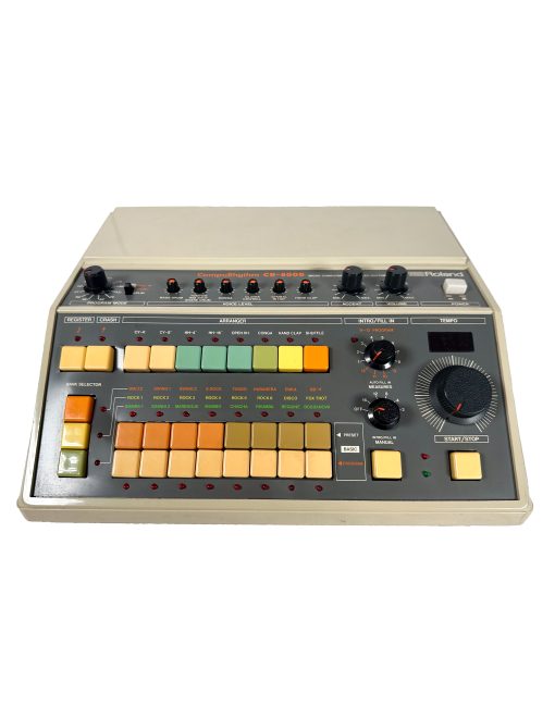Vintage Roland CR-8000 CompuRhythm Rhythm Drum Machine w/ Cover & Manual