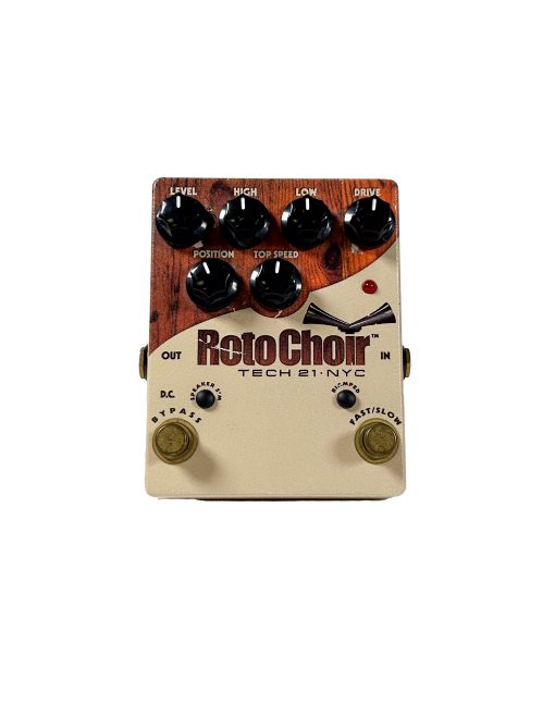 Tech 21 Roto Choir Leslie Univibe Rotating Guitar Effect Pedal