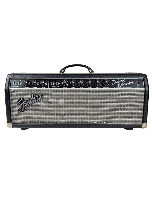 Fender '65 Deluxe Reverb Head Tube Guitar Amplifier Head & Hard Case - Limited Edition 2014