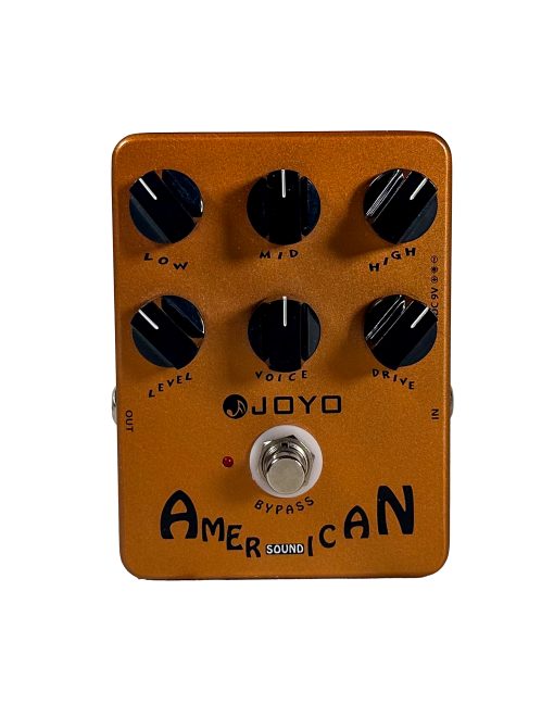 Joyo American Sound OD Drive Guitar Pedal w/ Speaker Emulation into FRFR