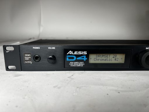 Alesis D4 - 16 Bit Drum Machine Module - Rack Unit