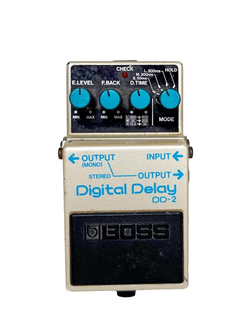 1985 Boss DD-2 Digital Delay Pedal with Long Chip BBD! MIJ Blue Label