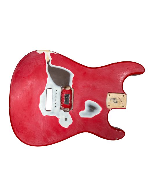Vintage 1987 Charvel Body - Ferrari Red Model 1