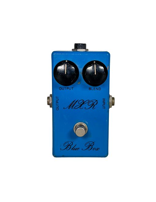 Frank Zappa Owned 1975 MXR Blue Box Script Logo Vintage Effect Fuzz Octave Synthy Pedal - David Lynch John Neff History