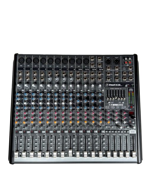 Mackie ProFX16 Channel Mixer / 4 Bus / 32 Bit Digital Effects