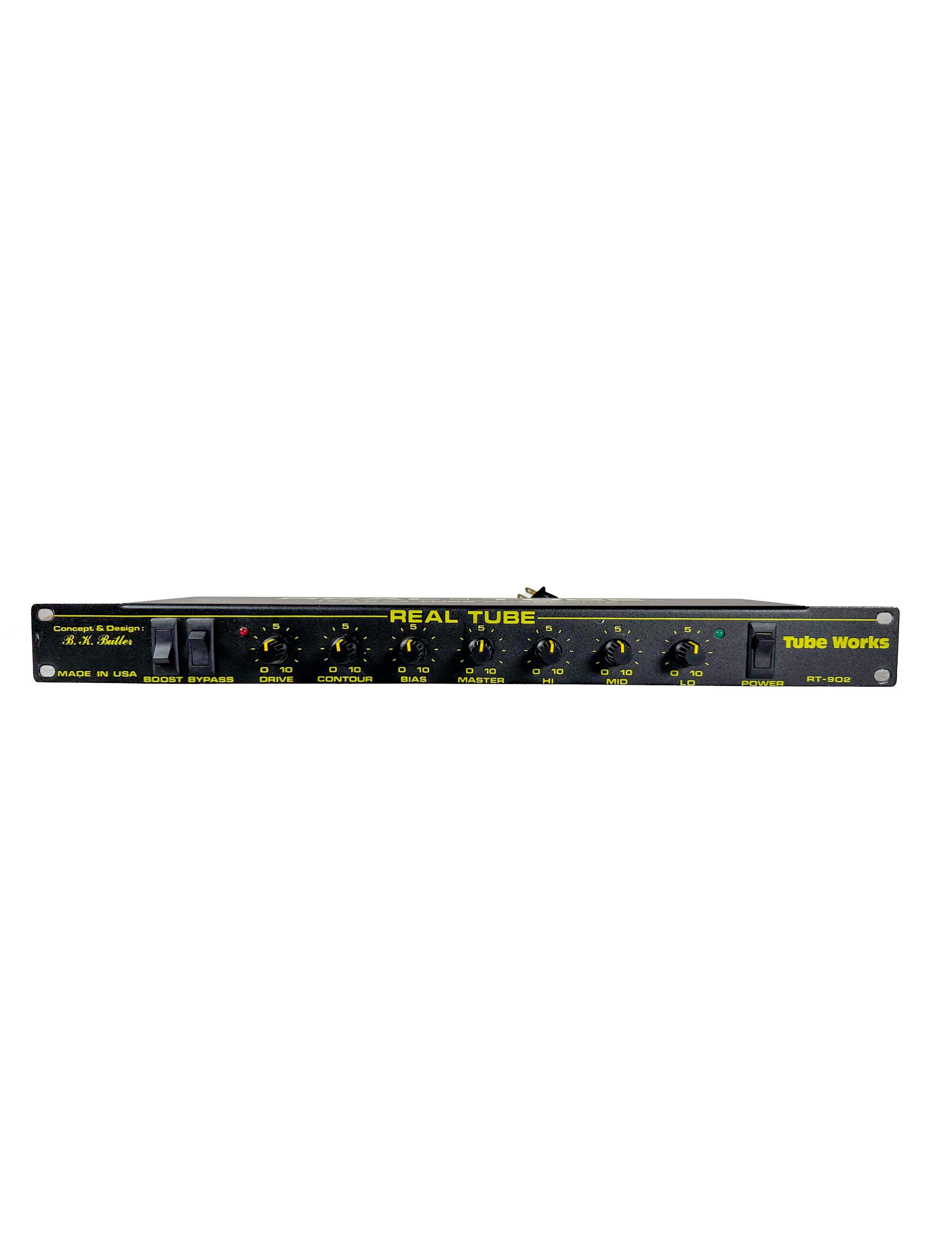 BK Butler Real Tube Overdrive RT 902 Tube Works Vintage Effect Rack BK Butler Real Tube Overdrive RT 902 Tube Works Vintage Effect Rack