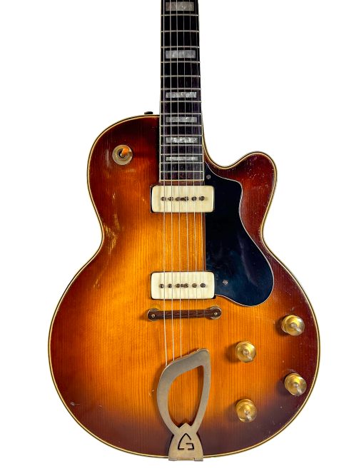 Vintage 1956 Guild M75 Aristocrat Electric Guitar - Chambered / P-90's / Ice Tea / OHSC