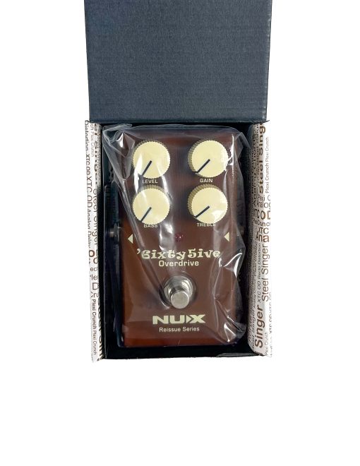 NuX 6ixty 5ive Overdrive Blackface Guitar Effect Pedal