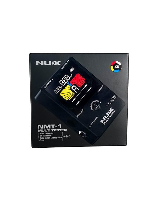 NuX NMT-1 Multi Tester and Tuner for Cables, DC power, pedal current, voltage meter
