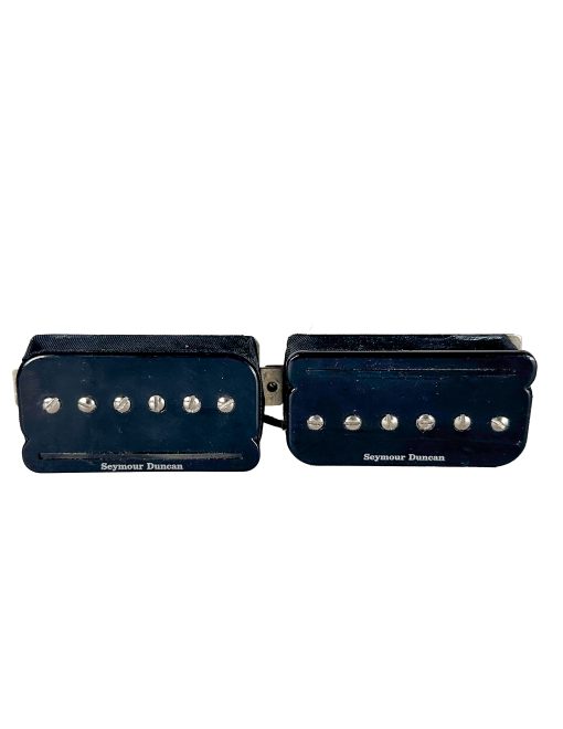 PAIR Seymour Duncan P90 P-Rail Bridge and Neck Guitar Pickups