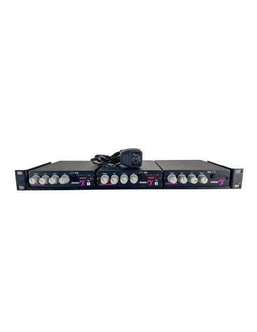 3 piece Rack of Valley Micro FX 2 - Compressor / 1 - Noise Gate = John Neff Owned