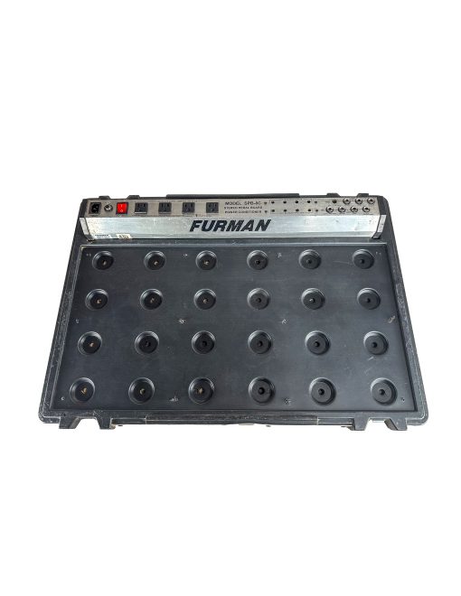 Furman SPB-8C Powered Pedalboard w/ Case, Wheels, Cables