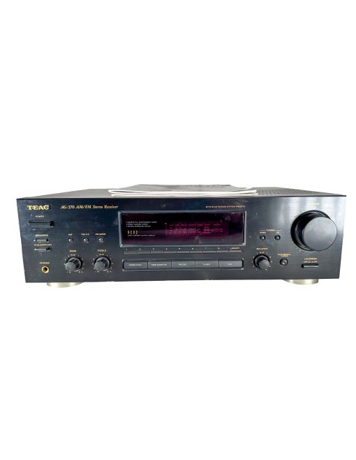 TEAC AG-370 AM / FM Stereo Receiver w/ Manual in Excellent Condition