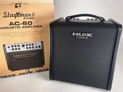 NuX Stageman II AC60 Acoustic Guitar Amplifier 60 watt with Effects