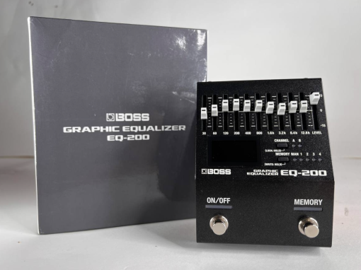 Boss EQ-200 Graphic Equalizer Pedal 10-band w/box