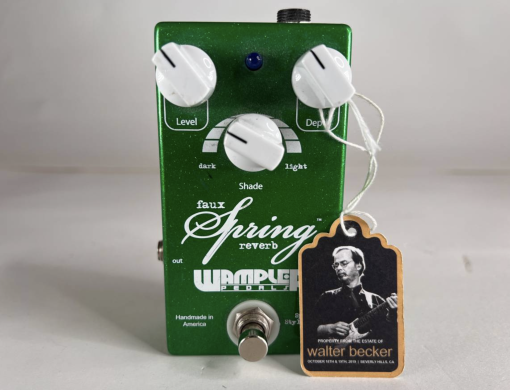 Walter Becker Steely Dan owned Wampler Spring Reverb Effect Pedal
