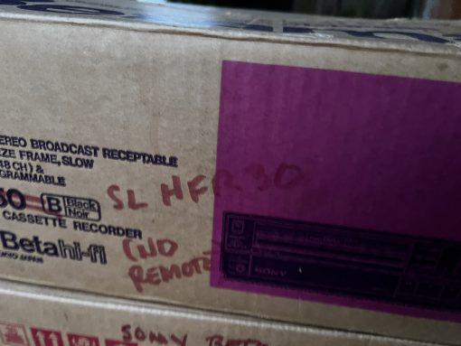 Vintage CED, BetaMax, VHS Machines and Players w/ Remotes 1977-1992