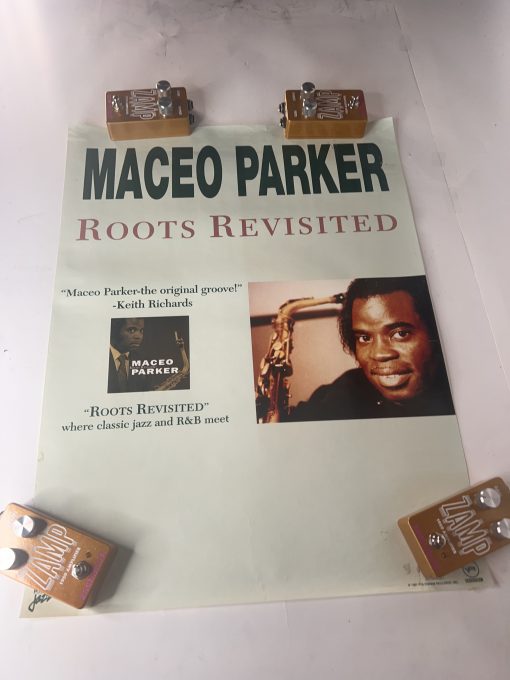 RARE Vintage 1990 MACEO PARKER Roots Soul Funk R&B Poster / James Brown P-Funk RHCP