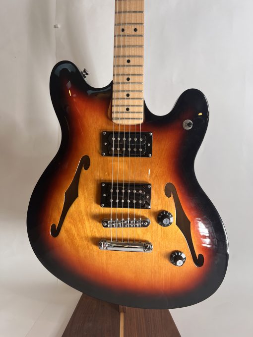 2021 Fender Squier Starcaster Hollowbody Electric Guitar w/ Luthier Setup KEEPING FOR NOW