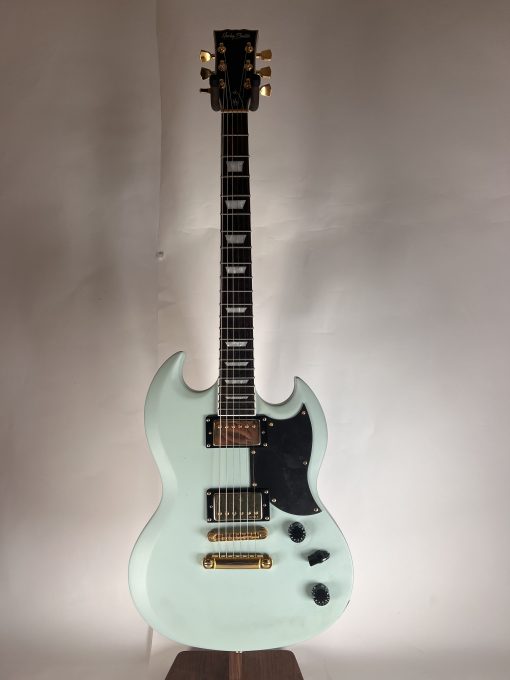 Limited Edition Harley Benton DC-LTD Deluxe SG Electric Guitar UPGRADED with Blender Pot / 2 Pickguards