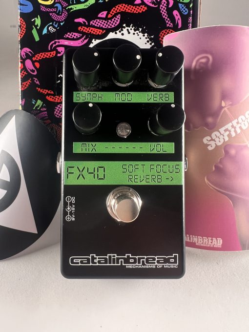 Catalinbread FX40 Soft Focus Reverb Effect Pedal MINT condition