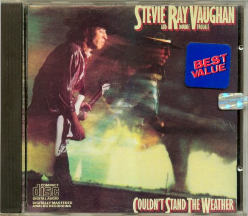 Stevie Ray Vaughan & Double Trouble - Couldn't Stand The Weath CD M  [Genre] 1984 Pressing
