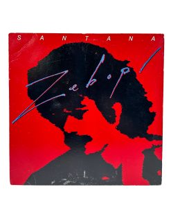 Santana - Zebop! LP NM or M- 1981 [Genre] MEGA PRICE DROP! = AUTOGRAPHED in 1996 by Carlos " JOY LOVE LIGHT Carlos Augusto Santana" & it's a GOLD STAMP PROMO / Ultrasonic Cleaned on Kirmuss machine for superior audio and sonics.