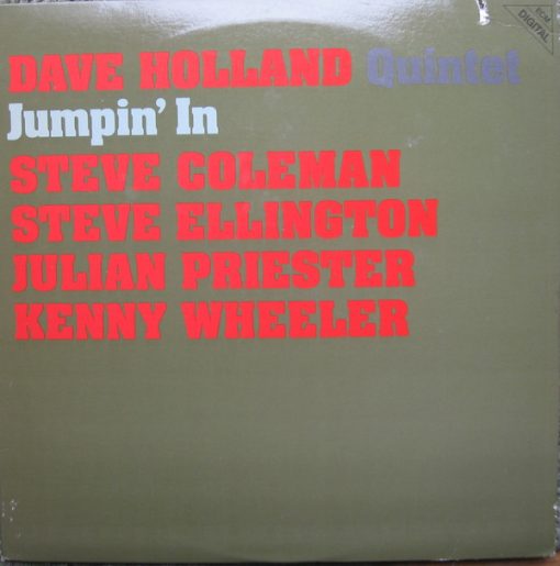 Dave Holland Quintet - Jumpin' In LP M 1984 [Genre] V: MINT C: NM = Conservatively graded and ultrasonically cleaned on a Kirmuss for superior sonics! Listing uses a stock photo. Request pictures if you'd like to see the actual item. We have been selling all music formats for over 25 years. We also sell music gear and equipment and design our own effects pedals. Email or call with any questions.