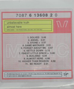 Unbelievable Truth - Almost Here CD M 1998 [Genre] SEALED. Go to eclsounds.com to view pics and flash sales.