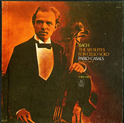 Johann Sebastian Bach - Pablo Casals - The Six Suites For Cello Solo 3 LP MINT Ultrasonic Cleaned  Angel Records Classical Baroque
