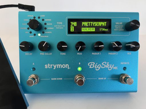 Strymon BigSky MX – Flagship Multi Reverb Effects Pedal, Redefined