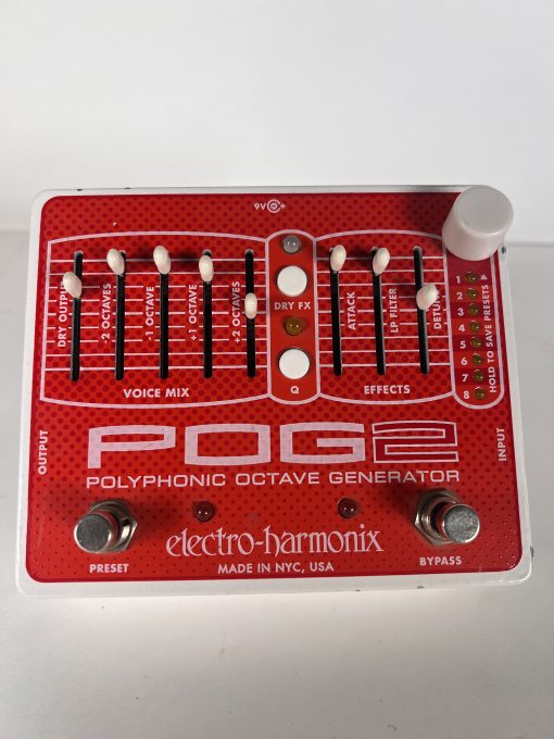 Electro-Harmonix POG2 – Polyphonic Octave Generator & Synth-Style Effects / Damian Erskine Collection