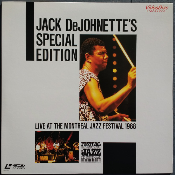 Jack Dejohnette's Special Edition - Live At The Montreal Jazz Festival 1988 Laserdisc NM or M- NM or M- 25 Mar 1993 VideoArts Jazz Fusion, Free Jazz No OBI. Has insert. = This listing uses a stock photo. You will receive the exact pressing that the stock photo shows. We grade conservatively, and have been selling records/cd’s for over 25 years. Please inquire if you would like to see pictures of the actual item or have any questions. !!! - Image 3