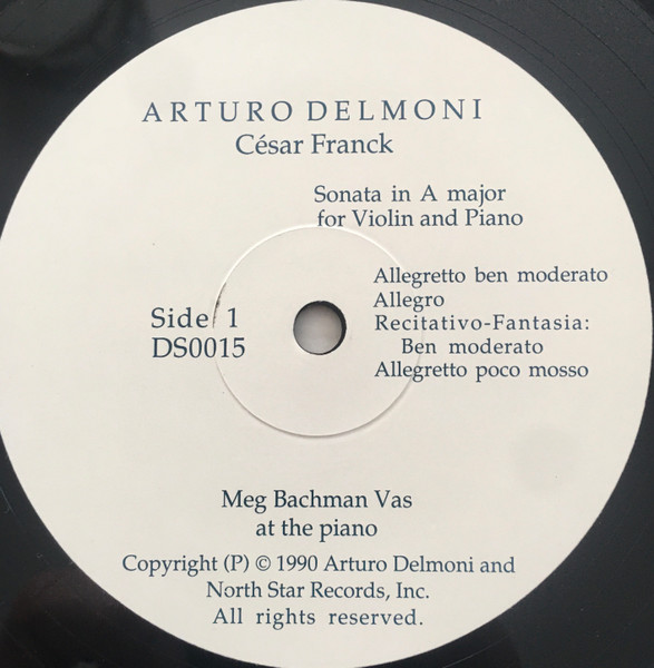 Arturo Delmoni With Meg Bachman Vas - Franck* And Fauré* - Sonatas Of Franck And Fauré LP M M 1990 North Star Records (3) Classical Romantic PRISTINE CONDITION Vinyl / Cover / Card / Numbered Insert is MINT and UNTOUCHED! Limited Edition #400 / 2000 = Ultrasonic Cleaned on Kirmuss machine for superior audio and sonics! !!! This listing uses a stock photo. You will receive the exact pressing that the stock photo shows. We grade conservatively, and have been selling records/cd’s for over 25 years. Please inquire if you would like to see pictures of the actual item or have any questions. !!! - Image 5