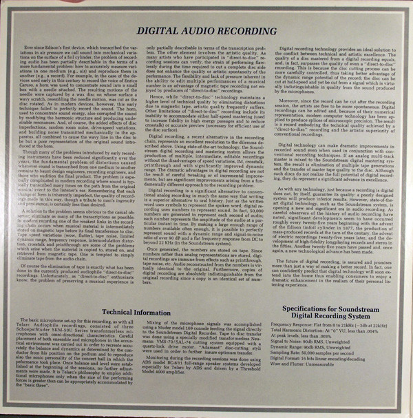Lorin Maazel, The Cleveland Orchestra, Modest Mussorgsky - Pictures At An Exhibition / Night On Bald Mountain LP M NM or M- 1979 Telarc Classical Romantic Vinyl: MINT and UNTOUCHED C: NM/M = DMM Audiophile Press / Ultrasonic Cleaned on Kirmuss machine for superior audio and sonics! !!! This listing uses a stock photo. You will receive the exact pressing that the stock photo shows. We grade conservatively, and have been selling records/cd’s for over 25 years. Please inquire if you would like to see pictures of the actual item or have any questions. !!! - Image 2