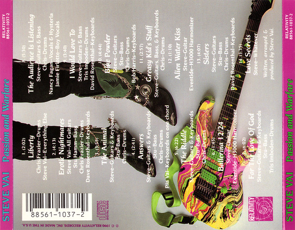 Steve Vai - Passion And Warfare-1