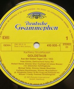 Karlheinz Stockhausen - Goldstaub / Gold Dust-2