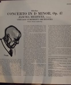 Heifetz*, Sibelius*, Chicago Symphony*, Walter Hendl - Violin Concerto-1