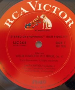Heifetz*, Sibelius*, Chicago Symphony*, Walter Hendl - Violin Concerto-2
